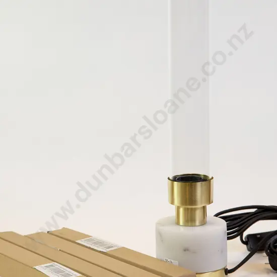 Modern Table Lamp with Four Spare Bulbs