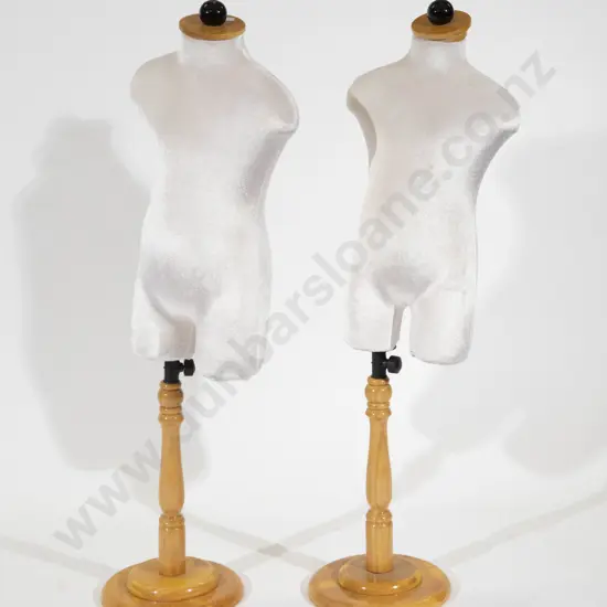 Two Modern Child Shop Display Torso's