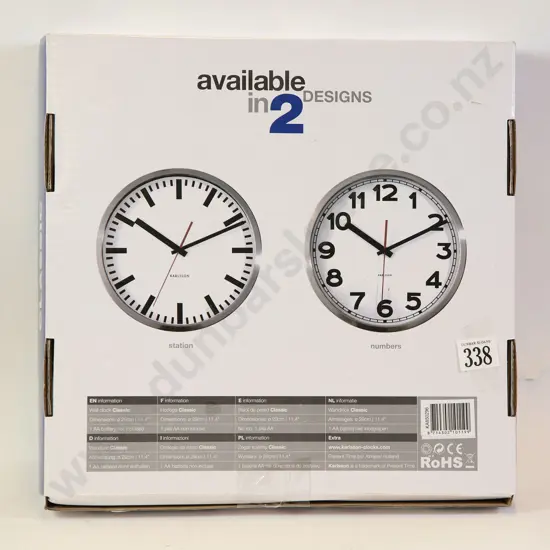 Modern Design Wall Clock