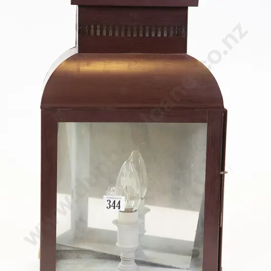 Modern Tin Patio Light Fitting