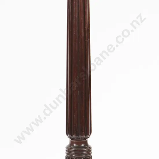 Victorian Mahogany Bedpost Torchere