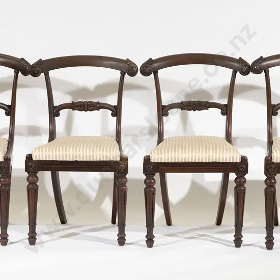 Set Four WMIV Rosewood Dining Chairs