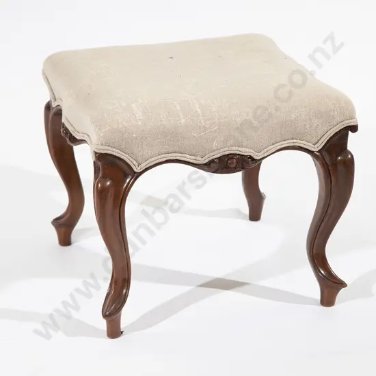 Victorian Mahogany Footstool