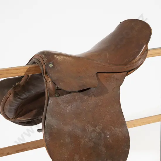 Vintage Leather Saddle