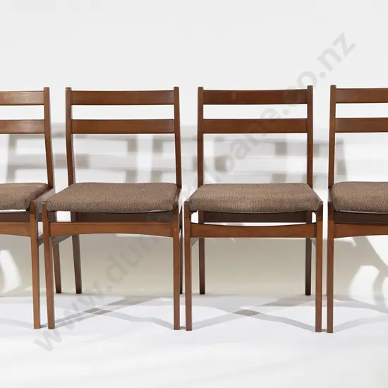 Set Four C1970's Meredew Teak Dining Chairs