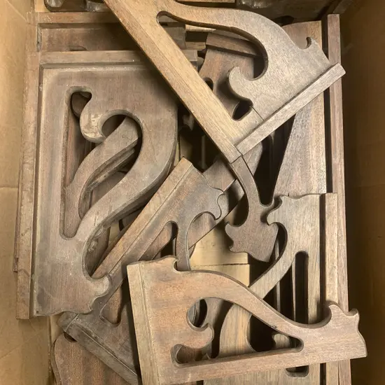 Box Mahogany Brackets