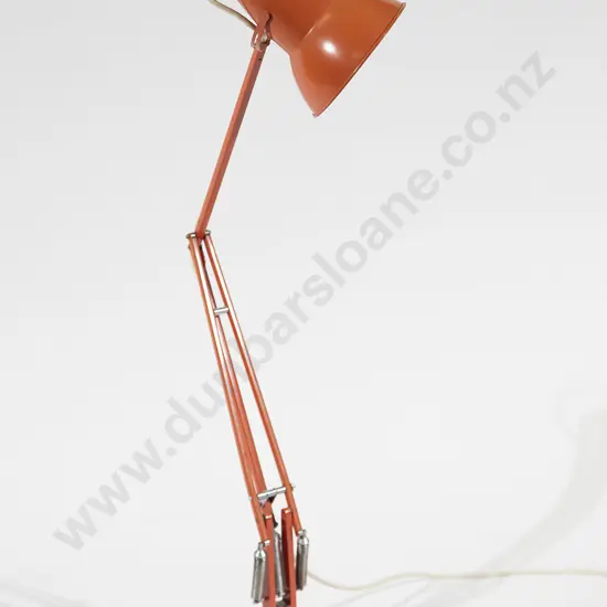 Orange Angle-Poise Lamp