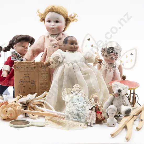 Mixed Lot of Dolls and Accessories