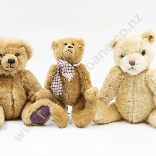 Three Modern Teddy Bears