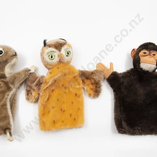 Vintage C1960 Steiff Hand Puppets