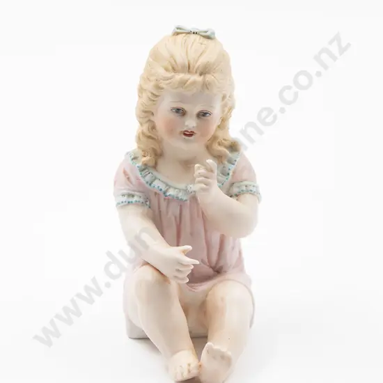 Heubach Bisque Piano Baby