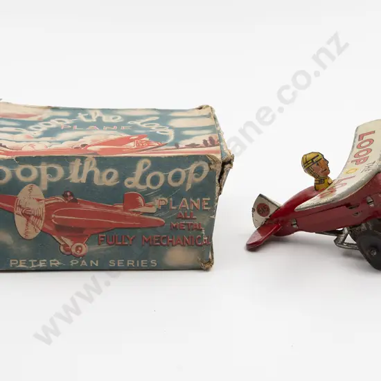 Part Boxed Made in England Loop the Loop Plane