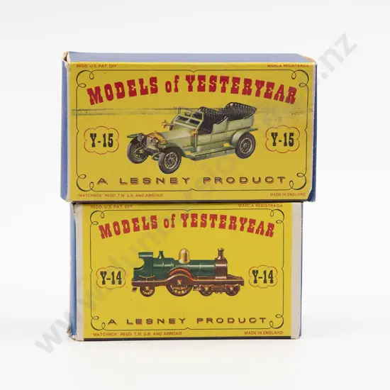 Boxed Models of Yesteryear