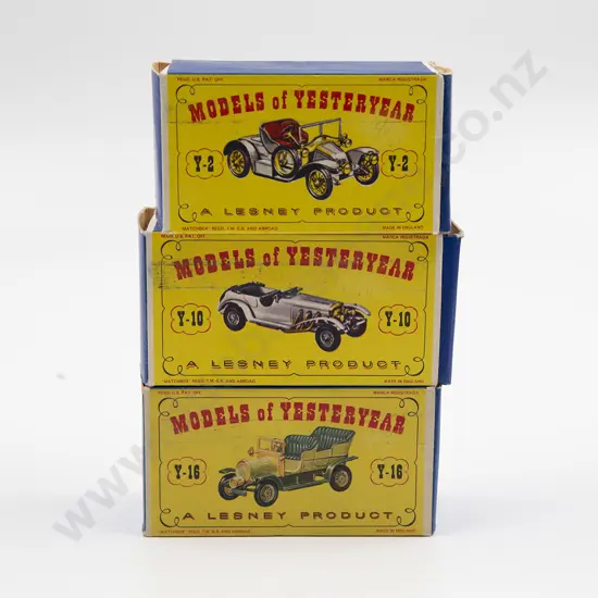 Boxed Models of Yesteryear