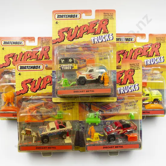 Boxed as New Matchbox Super Trucks