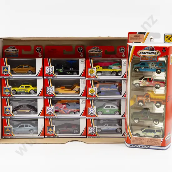 Boxed as New Matchbox Mattel Wheels 1-75 Series