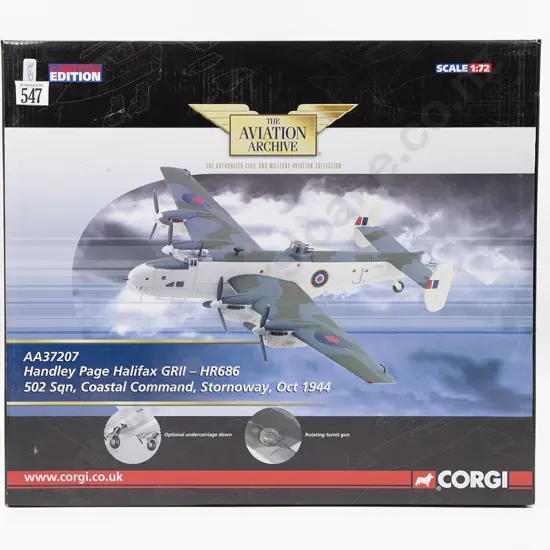 As New Corgi AA37207 Aviation Archive Diecast 1:72 Model