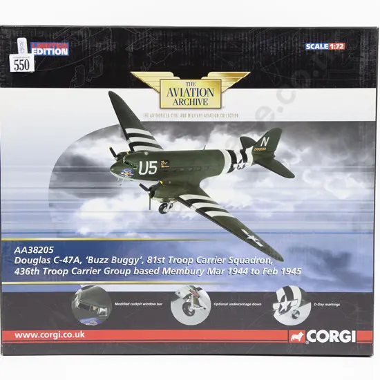 As New Corgi AA38205 Aviation Archive Diecast 1:72 Model