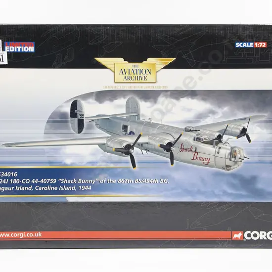 As New Corgi US34016 Aviation Archive Diecast 1:72 Model