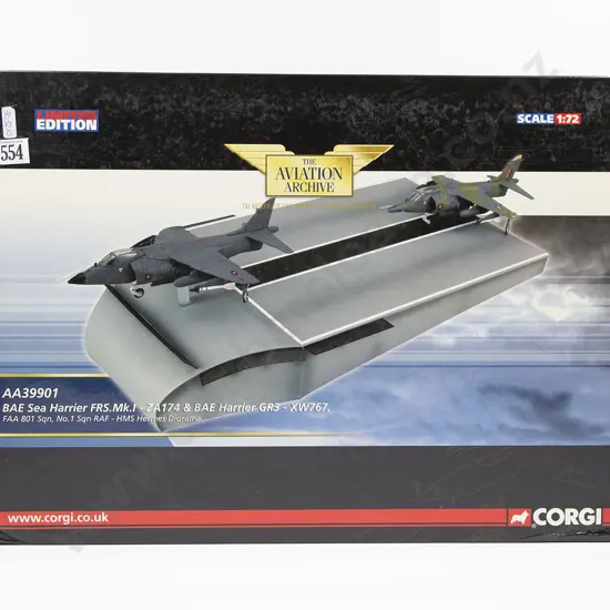 As New Corgi AA39901 Aviation Archive Diecast 1:72 Model