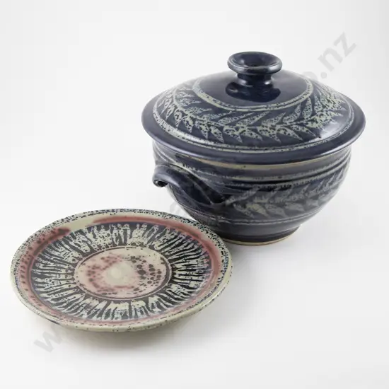 Mirek Smisek Lidded Casserole & Plate