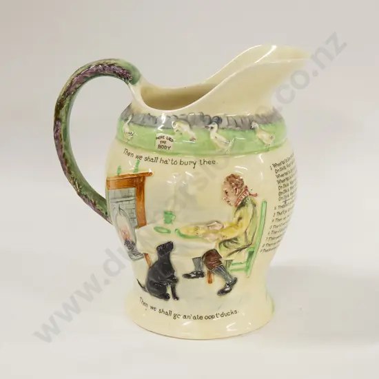 Crown Devon Musical Jug