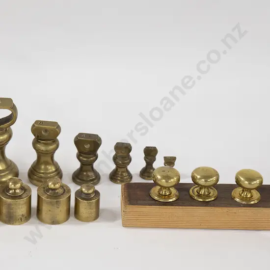 Quantity Of Various Brass Weights