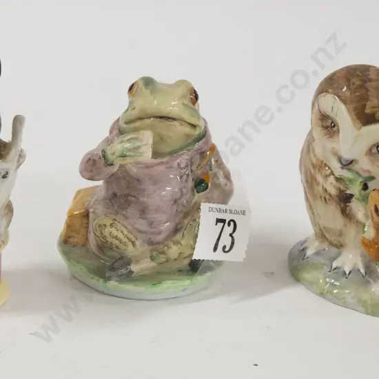 Three Beswick Beatrix Potter Figures