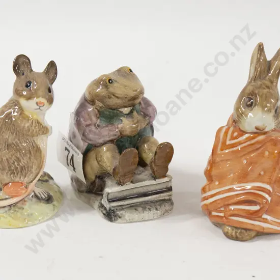 Three Beswick Beatrix Potter Figures