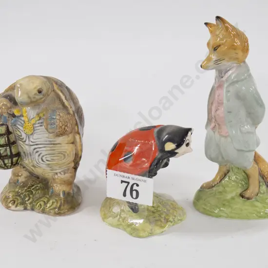 Three Beswick Beatrix Potter Figures