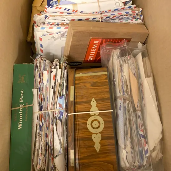 Box Of Assorted Stamps