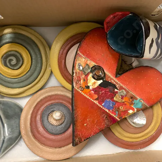 Box Of Ceramic Ornaments