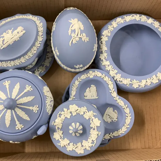 Nine Pieces Of Wedgwood