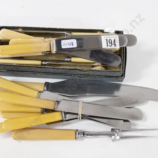 Quantity Of Assorted Bone-Handled Knives