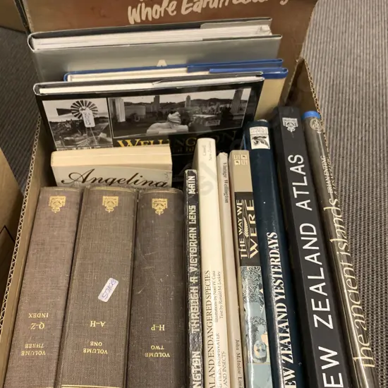 Box Of NZ-Related Reference Volumes