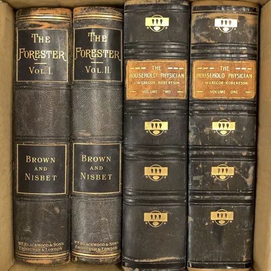 'The Forester' Vol. I And II Together With 'The Household Physician' Vol. I And II
