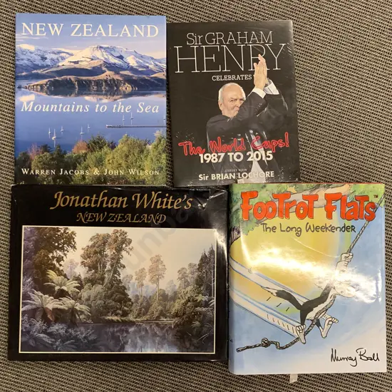 Four Large NZ Books