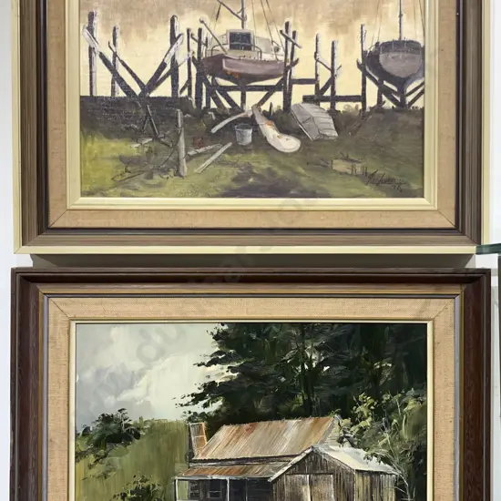 Mokai By Peter J. Wallers And Ships In Dry Dock