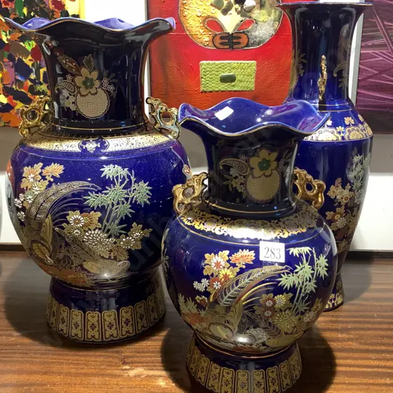 Three C20th Asian Vases