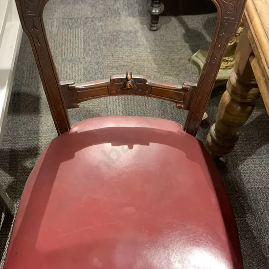 Six Victorian Mahogany Dining Chairs
