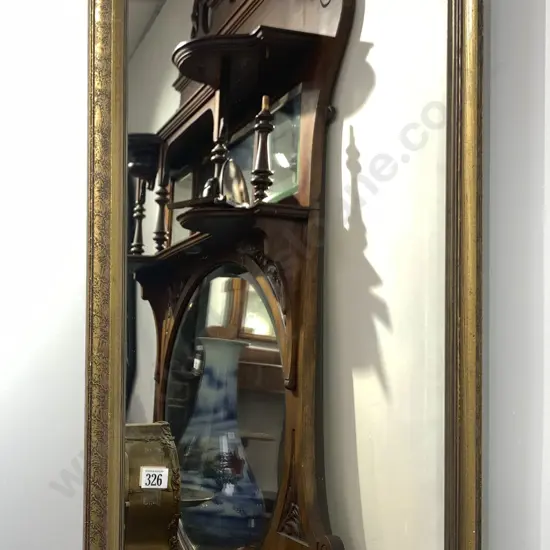 Rectangular Gilt Framed Wall