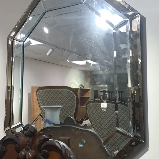 Large Octagonal Wall Mirror