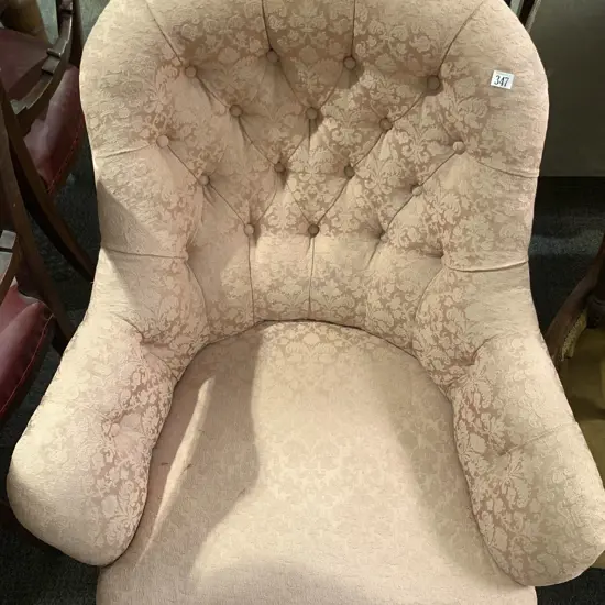 Victorian Button Back Arm Chair
