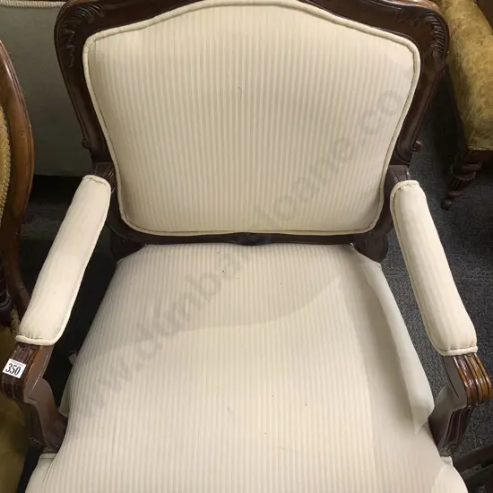 Reproduction Open Arm Chair