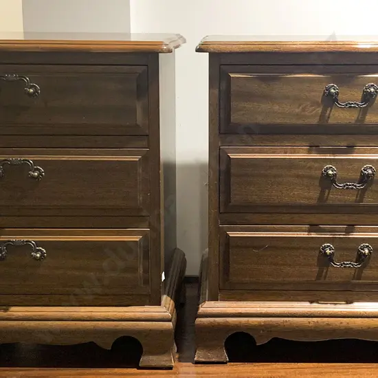 Pair of Mahogany Side Cabinets