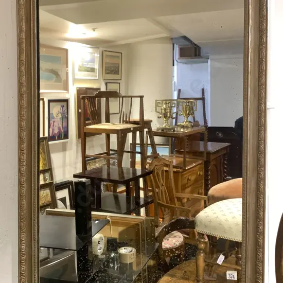 Large Gilt Framed Wall Mirror