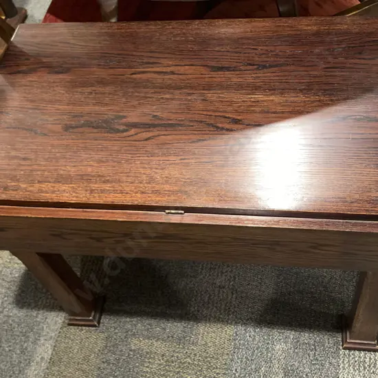 Oak Oblong Drop Leaf Table