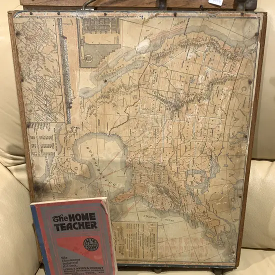 The Chautauqua Industrial Art Desk - Lewis E Myers & Company