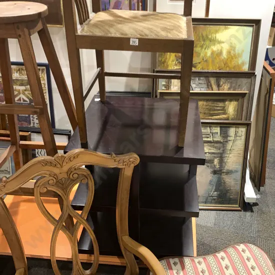 Carver Chair with Dressing Stool and Corner Chair (AF)