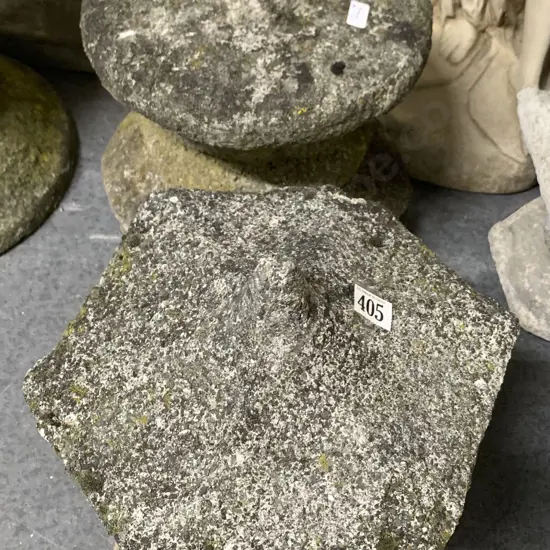 Two Composition Garden Shrines